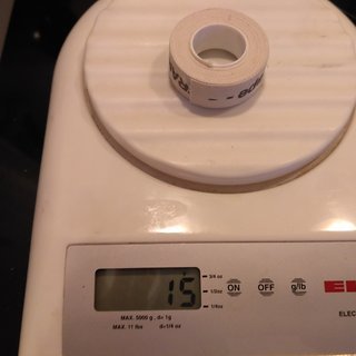 Gewicht Velox Felgenband Fond de Jante Coton 16mm, 2000mm