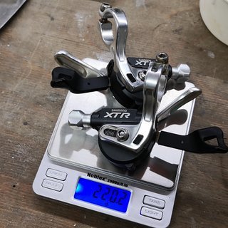 Gewicht Shimano Schalthebel XTR SL-M970-A 3x9 fach