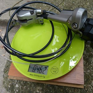 Gewicht Shimano Brems-/Schalthebel-Kombi ST-M585 1300 mm
