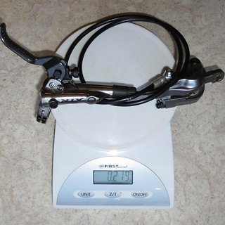 Gewicht Shimano Scheibenbremse XTR Trail BR-M9020 light VR