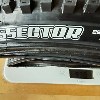 Gewicht Maxxis Reifen Dissector Exo TR Dual  29x2.4