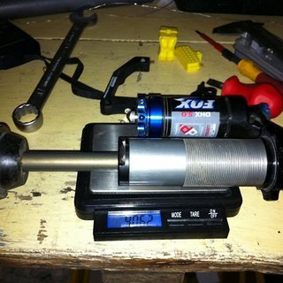 Gewicht Fox Racing Shox Dämpfer DHX 5.0 222mm