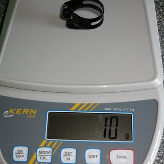 Gewicht Procraft Sattelklemme SPC1 34,9mm