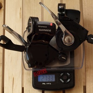 Gewicht Shimano Schalthebel SL-R780 2x10-fach