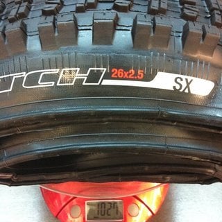 Gewicht Specialized Reifen Clutch SX 26x2.5"