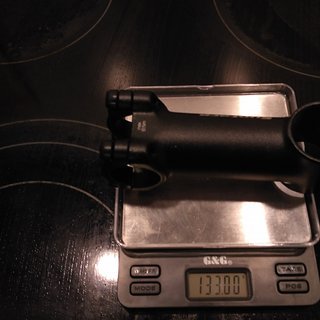 Gewicht Syntace Vorbau Force 139 26,0mm, 90mm, 6°