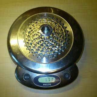 Gewicht SRAM Kassette XG-999 9-fach, 11-32Z