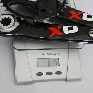 Gewicht Truvativ Kurbelgarnitur X0 DH (tuned) 170mm, 36Z