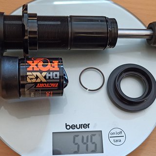 Gewicht Fox Racing Shox Dämpfer DHX2 230 x 60