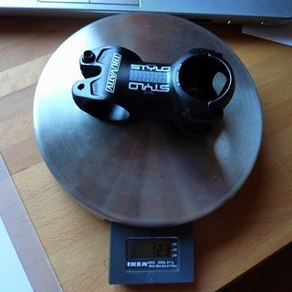 Gewicht Truvativ Vorbau Stylo Race 31.8mm, 60mm, 5°