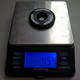 Gewicht Mortop Ahead-Kappe CNC Top Cap 1 1/8"