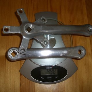 Gewicht Shimano Kurbel FC-AT10 Altus 170mm, 4-kant