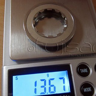 Gewicht Shimano Kassettenabschlussring Ultegra CS-6500 12Z