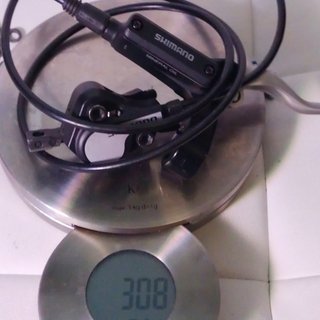 Gewicht Shimano Scheibenbremse BL/BR-M485 HR, 1350mm