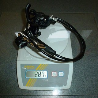 Gewicht Shimano Scheibenbremse XT BR-M785 VR, 750mm