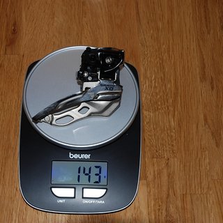 Gewicht SRAM Umwerfer X0 High Clamp 38,2