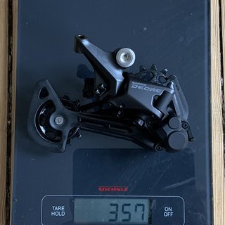 Gewicht Shimano Schaltwerk DEORE RD-M5100-SGS 11-fach 