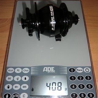 Gewicht Shutter Precision Nabe PD-8 100mm/QR, 32-Loch