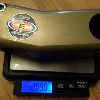 Gewicht Easton Vorbau MG60 DH 27.2mm, 100mm, 10°
