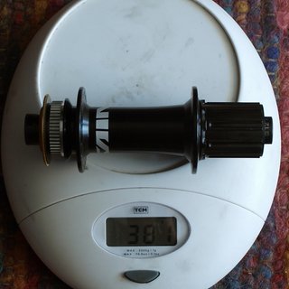 Gewicht Shimano Nabe Saint FH-M815 150mm/12, 32-Loch