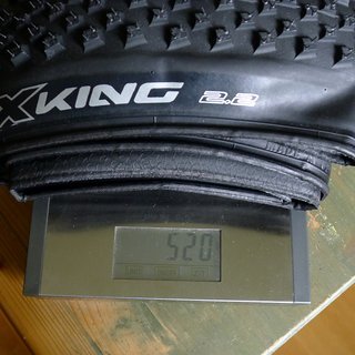 Gewicht Continental Reifen X-King Racesport 2.2 29"