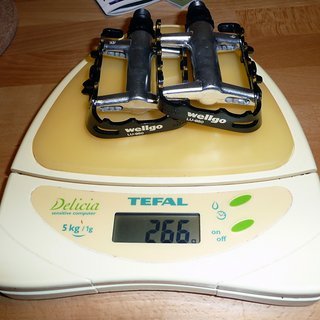 Gewicht Wellgo Pedale (Platform) LU-950 92x60x21mm
