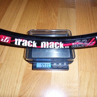 Gewicht Fun Works Felge Track Mack Evo 26" / 559x28 / 32 Loch