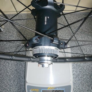Gewicht Shimano Systemlaufräder XTR WH-M985 26", VR: 100/QR, HR: 135/QR