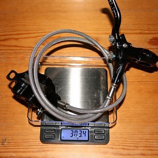 Gewicht Hope Scheibenbremse Tech 3 V4 VR, 950mm