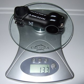 Gewicht Ritchey Vorbau Comp 4-Axis 31.8mm, 80mm, 6°