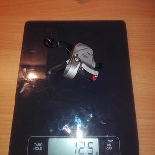 Gewicht Shimano Schalthebel XT SL-M750 3-fach