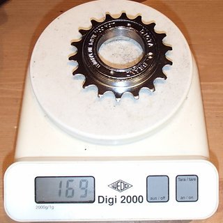 Gewicht Dicta Weiteres/Unsortiertes Freilaufritzel 18Z
