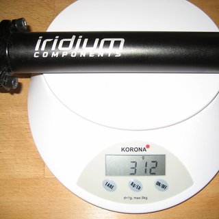 Gewicht Canyon Sattelstütze Iridium 31,6 x 320mm