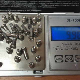 Gewicht DT Swiss Speichennippel Standard Aluminium 32x, 2mm, 12mm