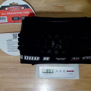 Gewicht Maxxis Reifen Minion DHR II 29x2,3