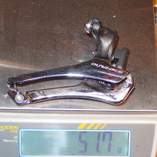 Gewicht Shimano Umwerfer DA 7900 / Hopp Carbon Anlöt