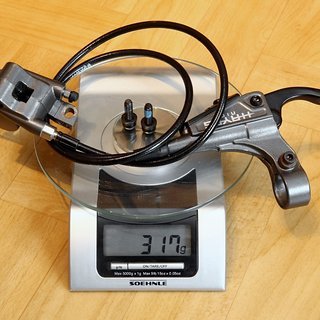 Gewicht Hayes Scheibenbremse HFX 9 VR, 900mm