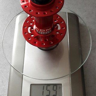 Gewicht Novatec Nabe D771SB 100mm QR