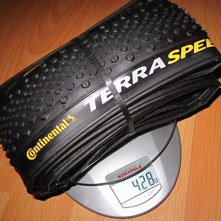 Gewicht Continental Reifen Terra Speed Protection TLR 28x1,5“