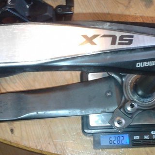 Gewicht Shimano Kurbel SLX FC-M660 175mm, 68/73mm, HTII