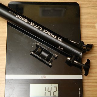 Gewicht KCNC Sattelstütze Ti Pro Lite Scandium 27,2 x 350mm