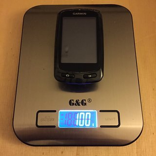 Gewicht Garmin GPS Edge 810 