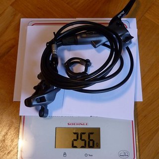 Gewicht Avid Scheibenbremse Elixir 7 Trail HR, 1800mm