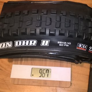 Gewicht Maxxis Reifen DHR2 29x2.4 Dual Exo  29x2.4 / 61-622