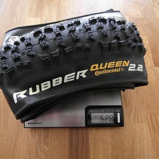 Gewicht Continental Reifen Rubber Queen 26x2.2", 55-559