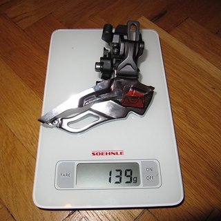 Gewicht Shimano Umwerfer SLX FD-M661-D Direct Mount
