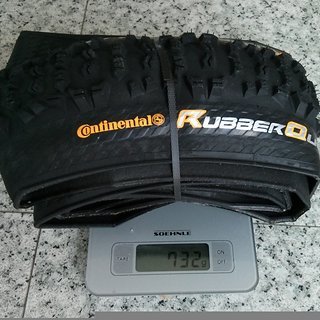 Gewicht Continental Reifen Rubber Queen ProTection 26x2.2", 55-559