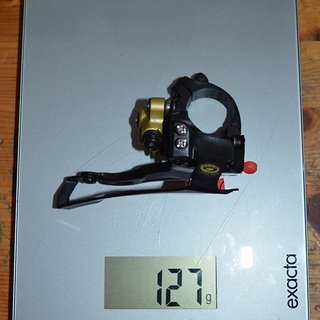 Gewicht Shimano Umwerfer LX FD-M570 gold edition 28,6