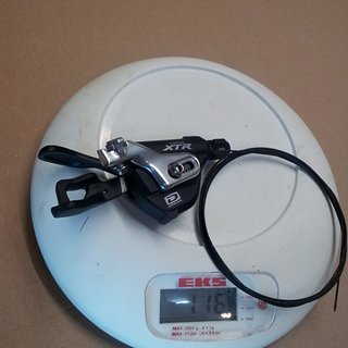 Gewicht Shimano Schalthebel XTR SL-M980 I-Spec 3x10-fach