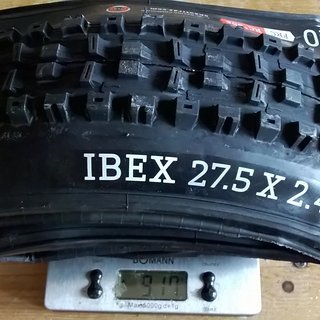 Gewicht Onza Reifen IBEX FRC 60tpi RC2 55a 27,5 x 2,4
